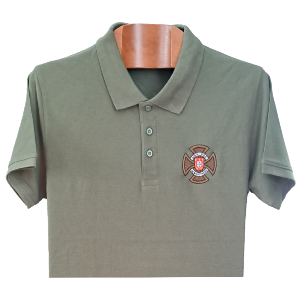 Polo verde tropa
