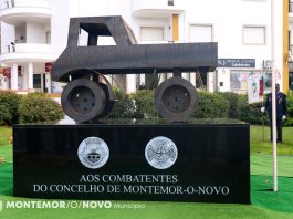 Núcleo de Montemor-o-Novo – Inauguração de Monumento aos Combatentes do Ultramar