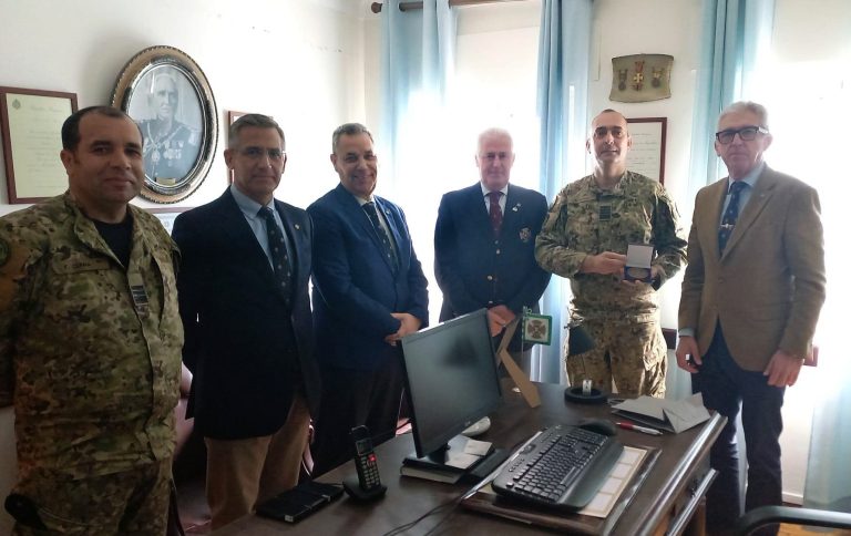 Núcleo de Braga – Visita do Comandante do Regimento de Cavalaria N.º 6